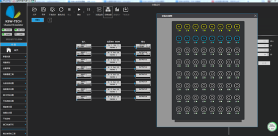 Communication Channel Simulation Test Solution in Emergency Scenarios